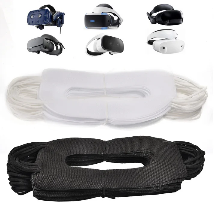 

VR disposable non-woven sanitary VR protect the face non woven face fabric, White or black