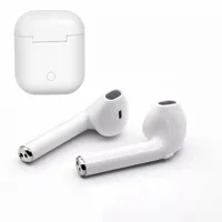 

Pure white small portable wireless bluetooth earphone earbuds for i phone with charging box