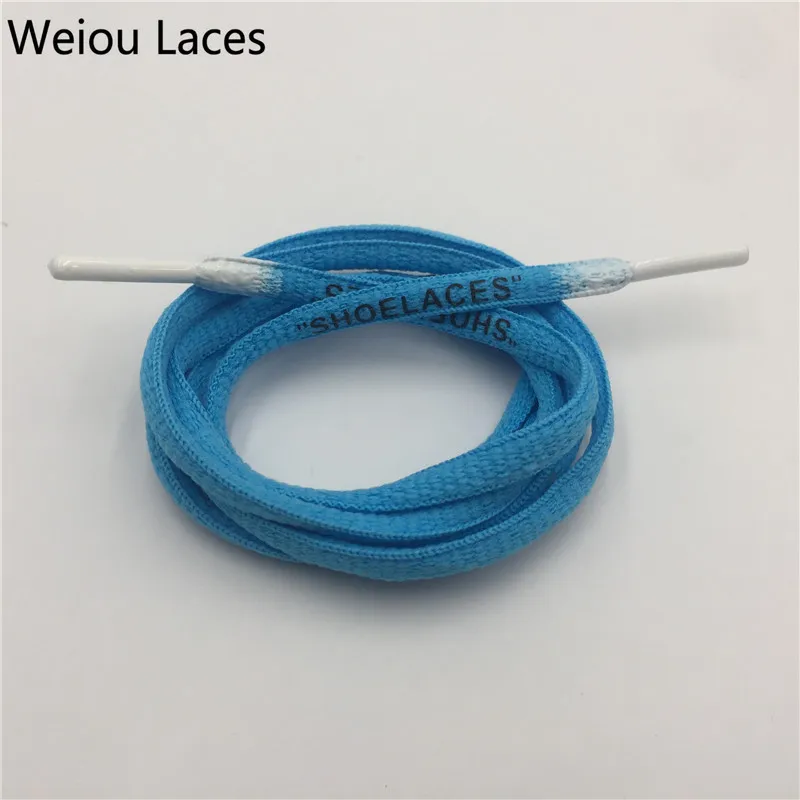 

Weiou Oval Printing Shoelaces Shoestrings Replacement Shoe Laces Fun Cotton Oval Shoe Accessories Zip Ties, As pictures, support customized color