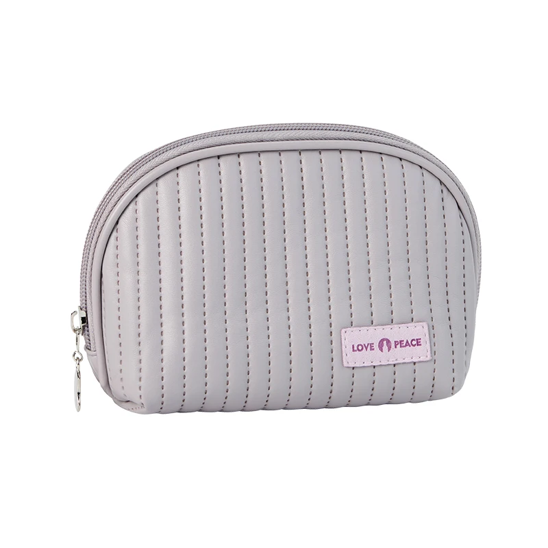 

Cosmetic Bags for Women Small Makeup Bag for Purse Pu Leather Makeup Pouch