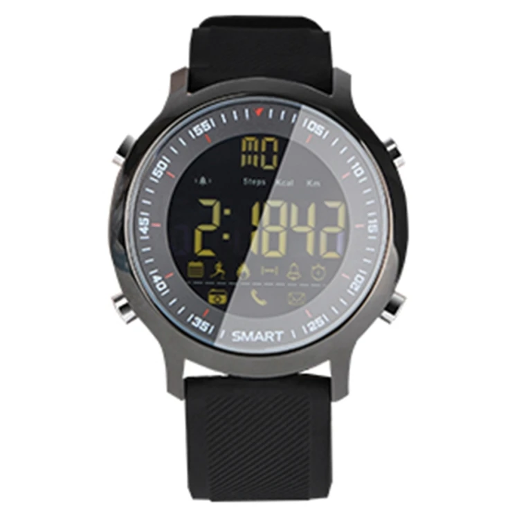 

Popular EX18 FSTN Full View Screen Luminous Dial High Tensile TPU Strap Smart Sports Watch