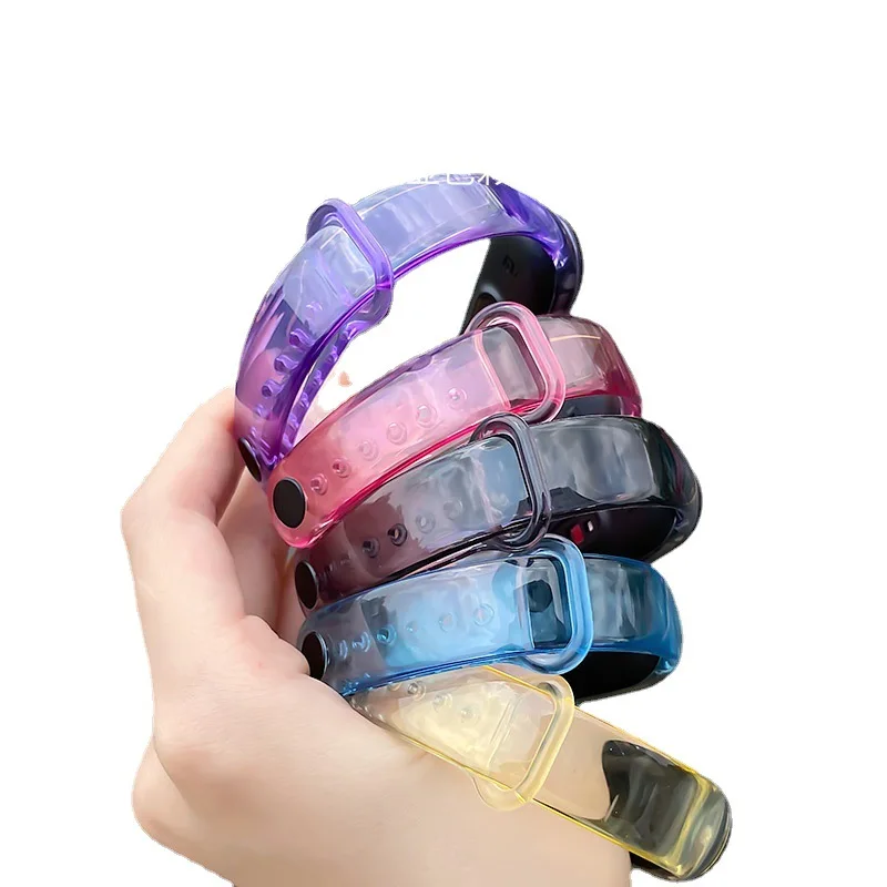 

Multicolored Wristband for Xiaomi Silicone Watch Band for Xiaomi Band 6/5, Multi colors