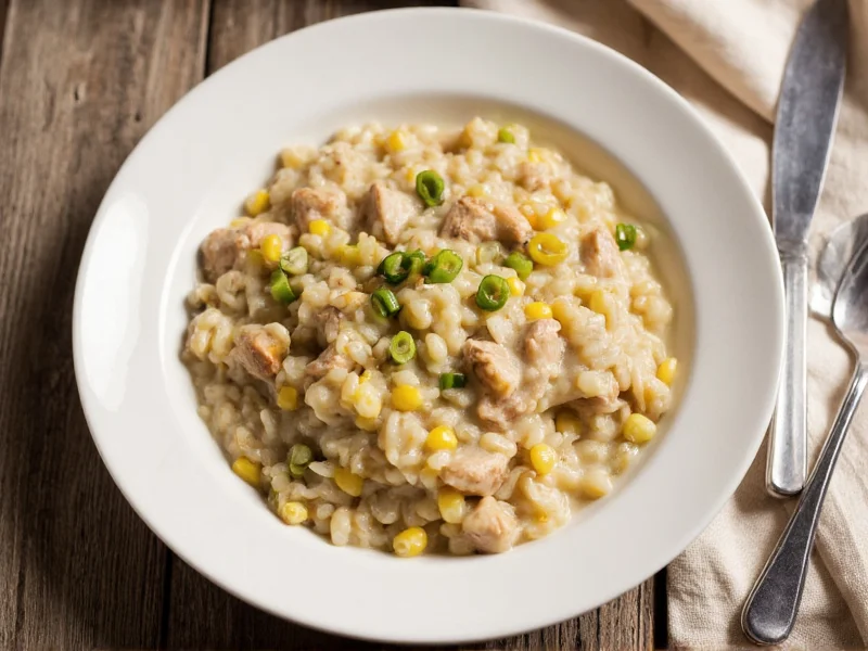Classic Chicken & Rice Casserole with Cream of Mushroom Soup