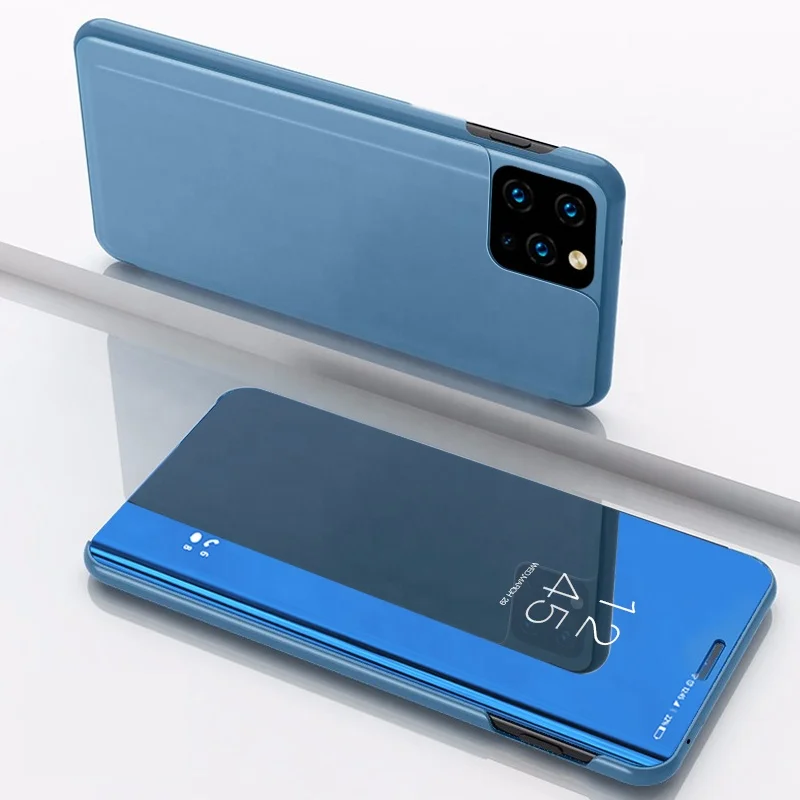 

Shockproof TPU PU for iPhone 11 PRO Max Case Make Up Gold With Mirror Cover, for iPhone 11 Pro Mirror Phone Case, 7 colors