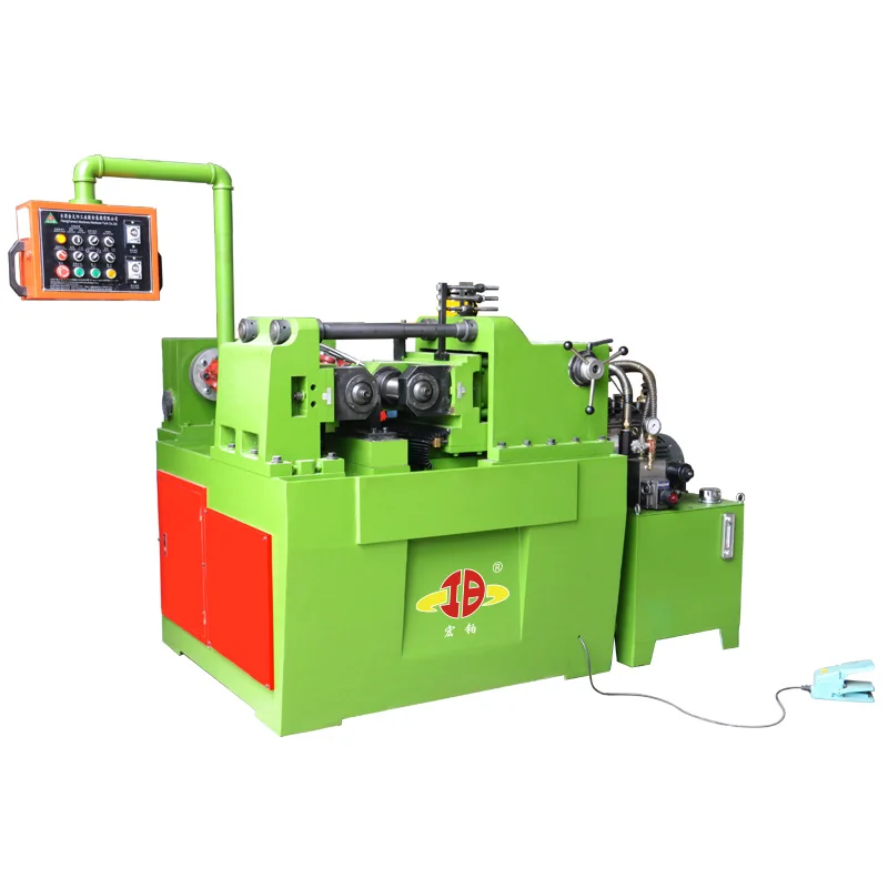
Hongbo HB-50 Automatic two-shaft hydraulic rebar Thread Rolling Machine price In China diameter 6-50mm 