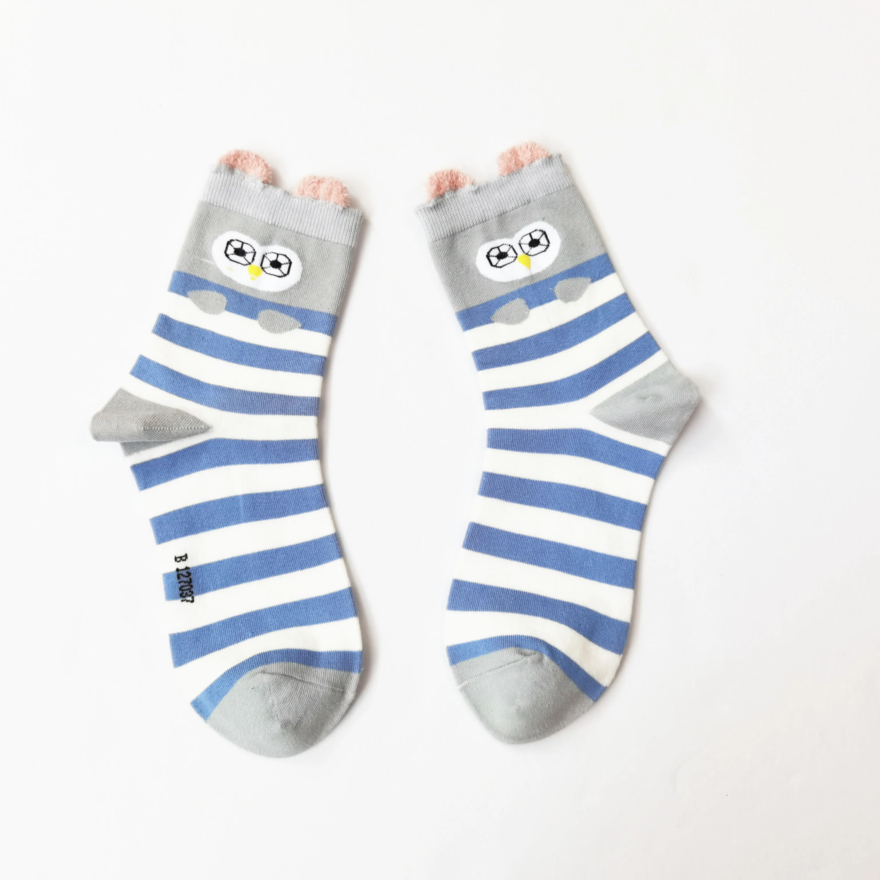 

Sock factory Custom Logo Fashion Cute stripe Socks for female women teen girl Animal Patterned Socks