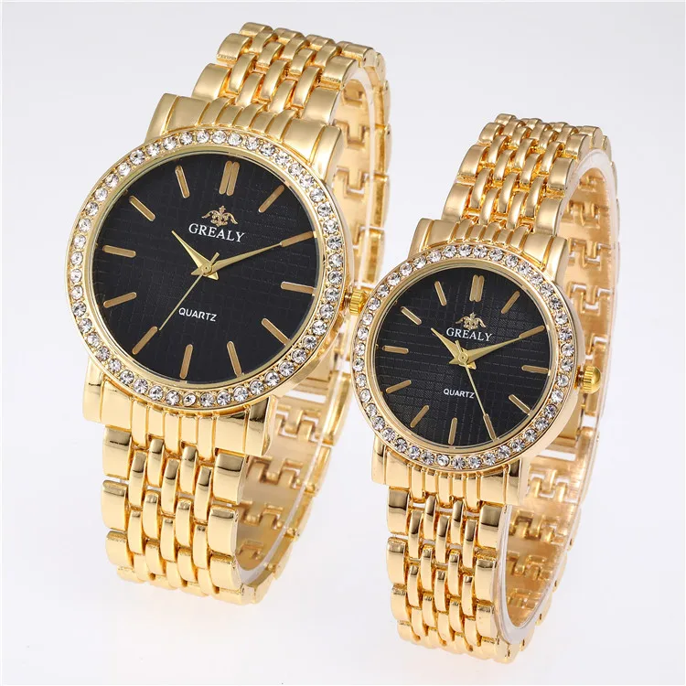 

OEM quality fashion gift lady men quartz watches custom design lady watch with diamonds, Picture shows