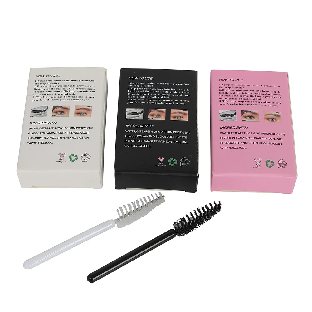 

Private Label Brow Soap Gel Soap Eyebrow Waterproof 3D Eye Brow Soap