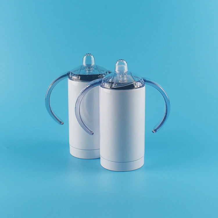 

2021 Wholesale High Quality 10oz Sippy Cup Stainless Steel Blanks Sublimation Tumbler for Children, Customized colors acceptable