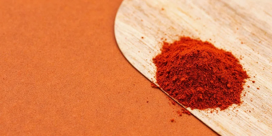 Spice rack with paprika and substitutes