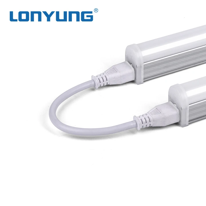 China Zhongshan Supplier Dimmable T5 Integrated Led Tube 3000K 5000K 1Ft 4W Ra80 ETL DLC