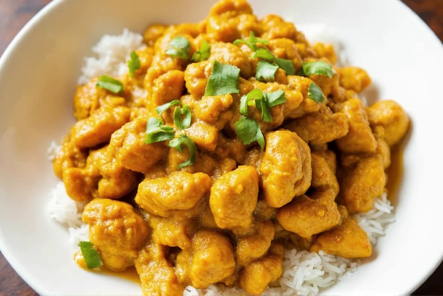 Curry Chicken in a Bowl