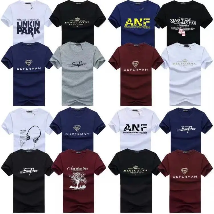 

Trend hot street style custom hip hop cotton men's short sleeves wholesale