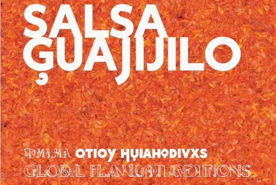 Salsa Guajillo Global Fusion: 3 Expert Techniques for International Cuisine
