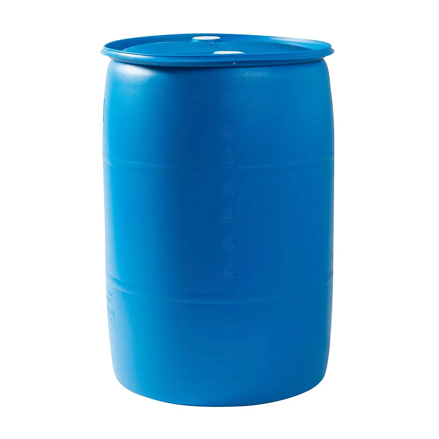 55 gallon plastic barrel drum 200L for chemical storage. 