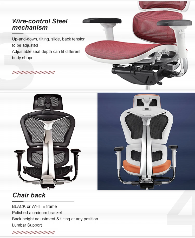 Foshan office furniture high back mesh ergonomic executive office chair