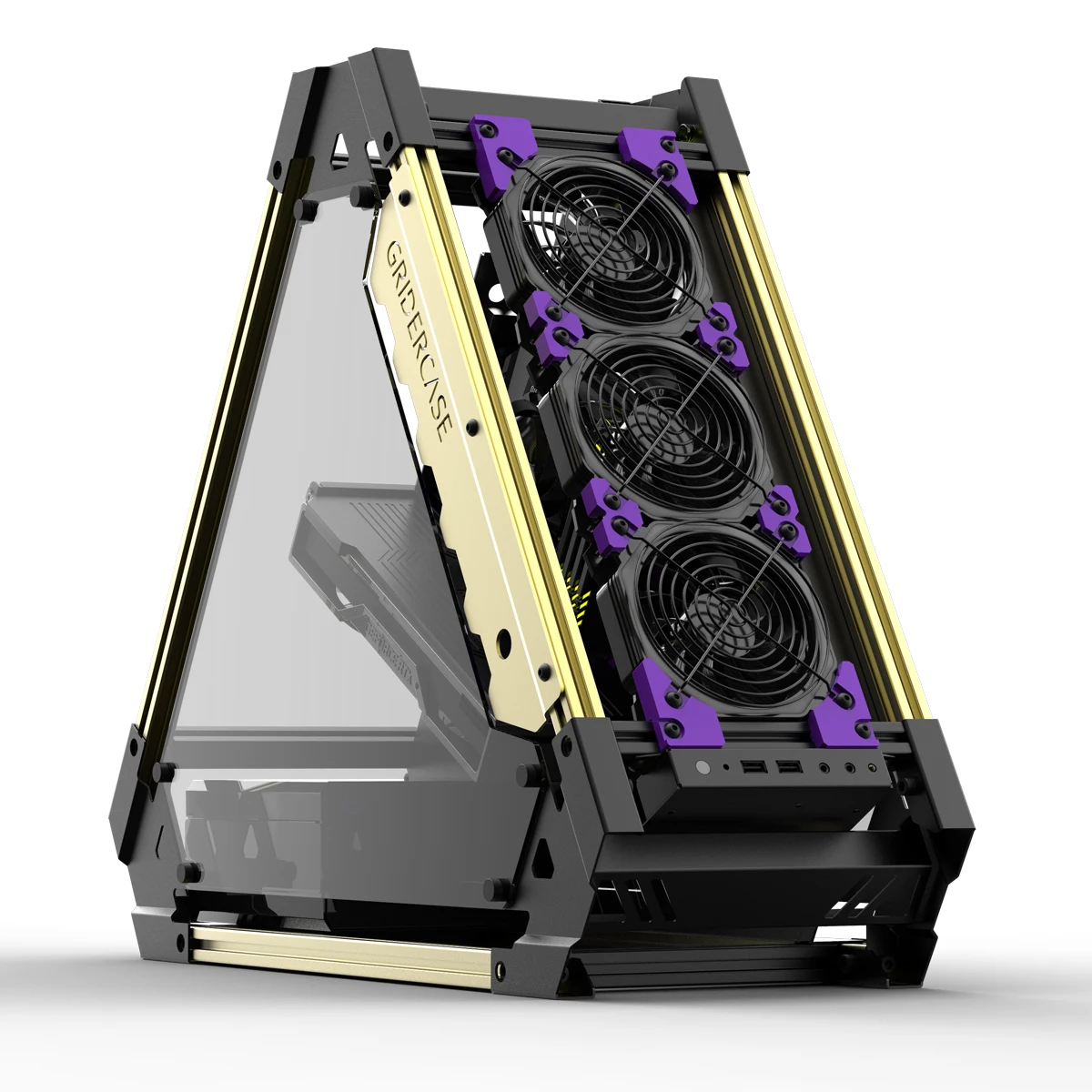 

High-grade VEDDHA V1D Delta Computer Open Chassis pc tower case gaming gamer case