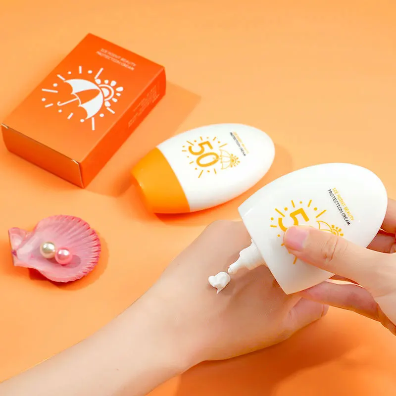 

HOT Sale Private Label SPF 50 Organic Korea Suncream Summer Whitening Sunblock Vegan Face Sunscreen