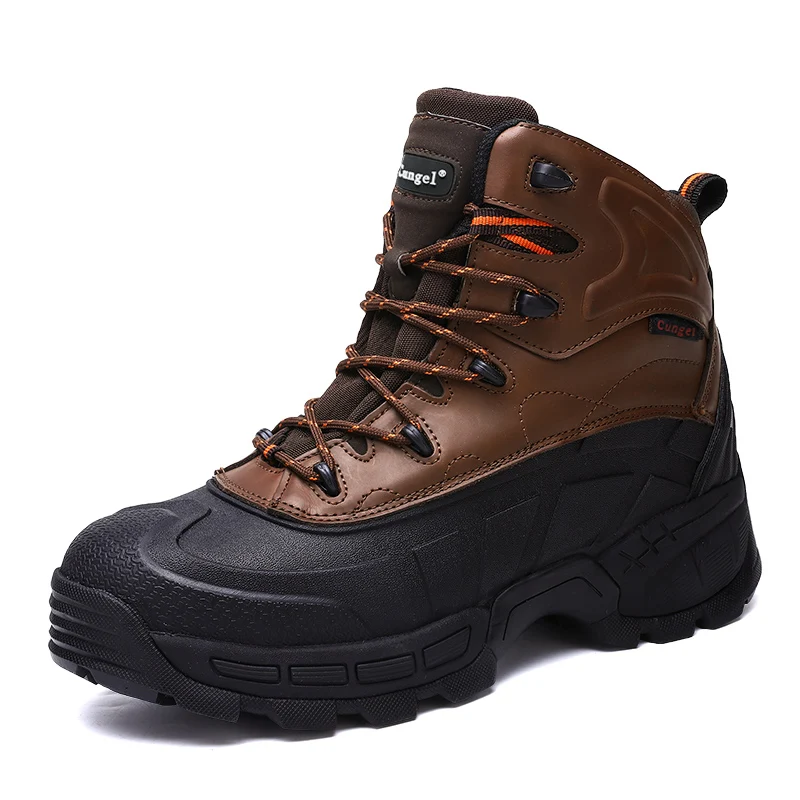 

New model high quality wholesale factory top leather trainer shoes men safety working boots for men brand S3 export