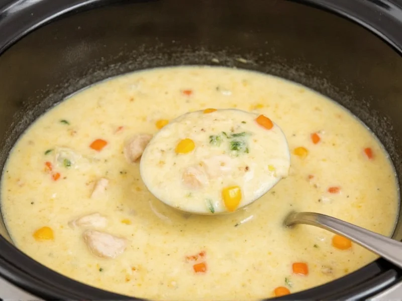 Perfect Creamy Chicken Soup Crock Pot Recipe