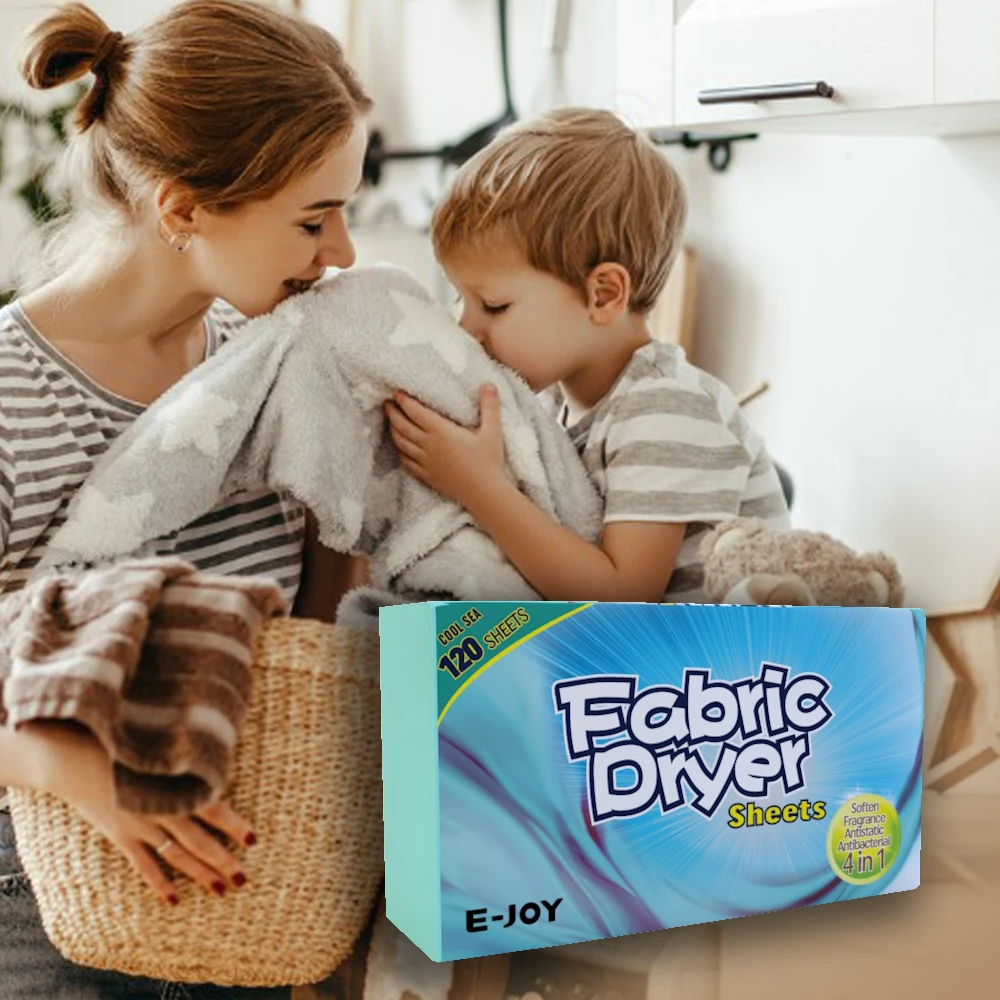 

Plastic clothes holder ecofriendly dryer sheet with high quality cleaning products for household, White