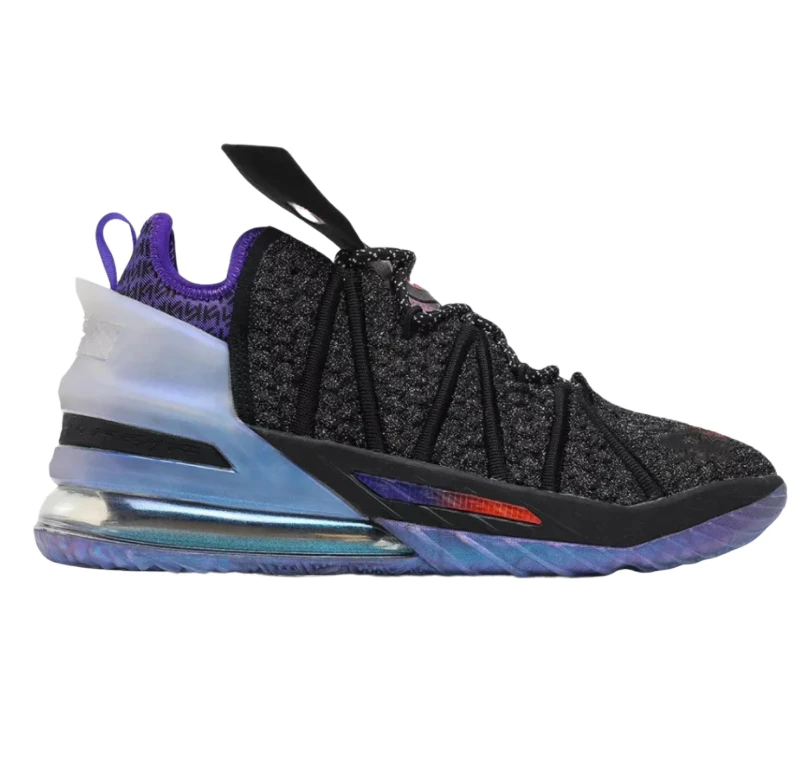 

Original 1:1 Brand Logo Lebron XVIII Knitted Upper Air Cushion Sports Shoes Basketball Sneaker Shoes