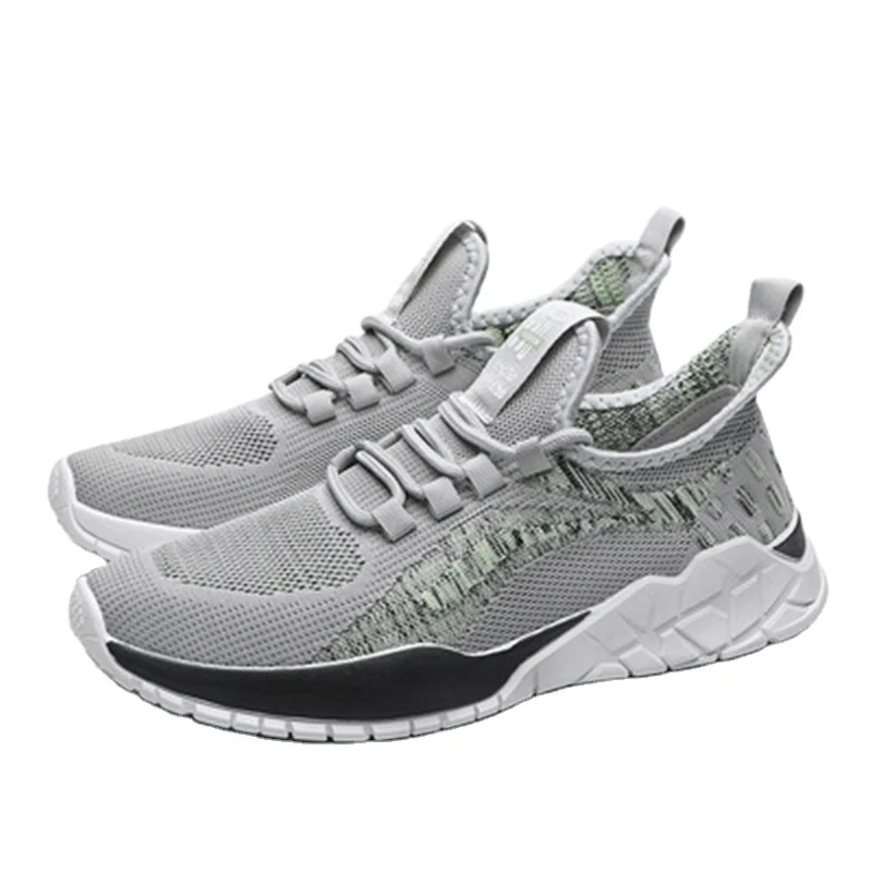 

Summer solid color breathable mesh shoes casual sports basketball shoes sneakers for men