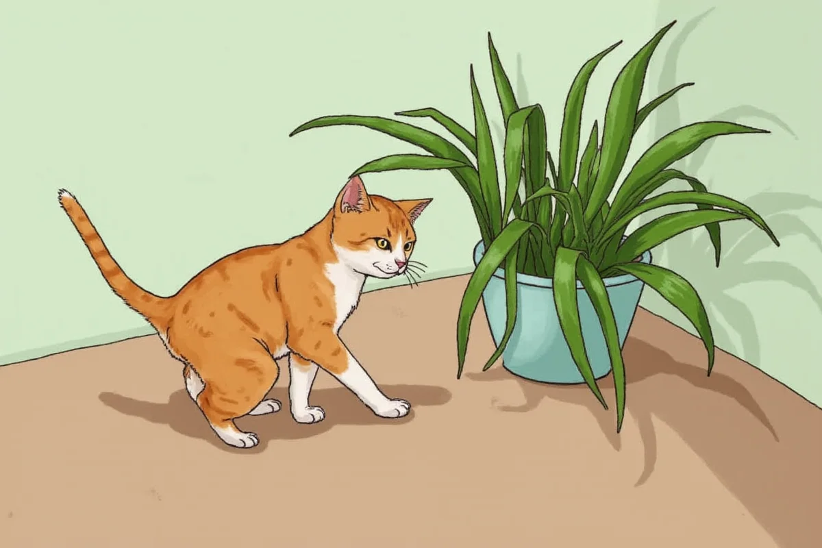 is spider plant safe for cats