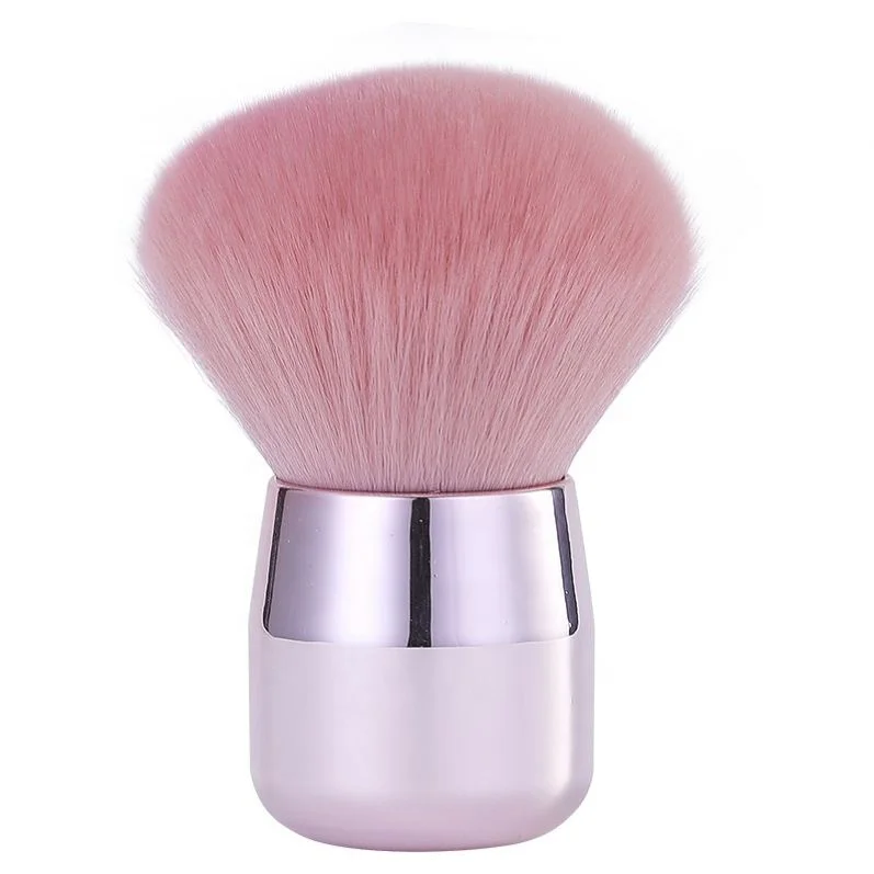 

Wholesale New Mushroom Head Brush Large Loose Powder Round Head Make Up Brush Foundation Brush Can Custom LOGO