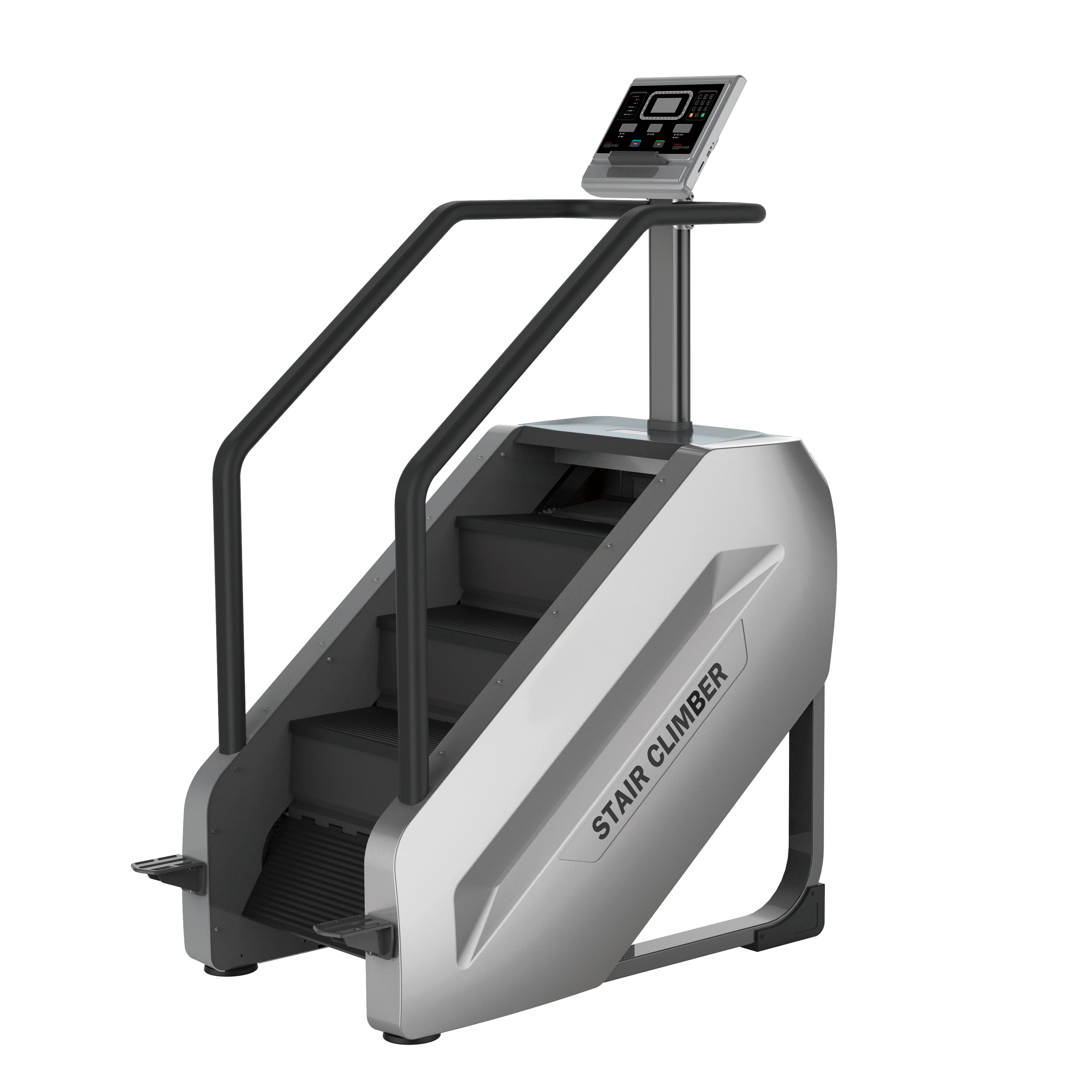 

TZ Fitness 2040B LED Stepmill / Stair Trainer Workout Machine Climbmill for Gym Club, Black/ silver