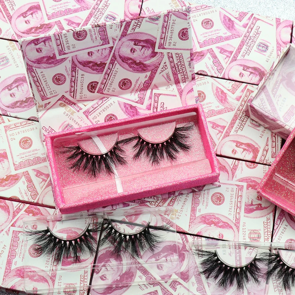 

Wholesale Glamorous Own Brand Boxes Private Label Cruelty Free 3D Mink Eye Lasehes Full Strip Lashes Lashvendor