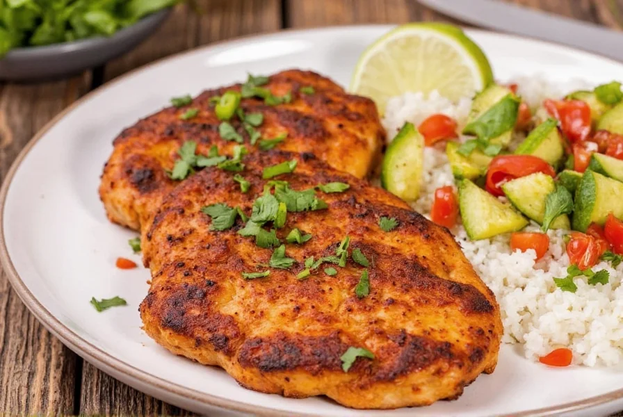 Grilled chipotle chicken breast