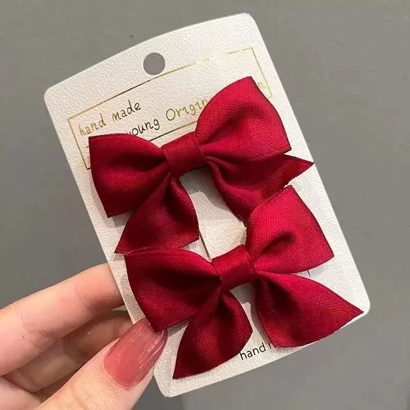 Wholesale Lovely Bow Hair Clips Set For Girls Kids