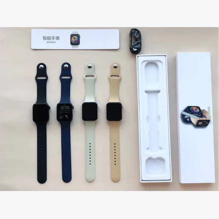 

IWO7 Smartwatch Series 7 BT Call IP68 Waterproof Rotation Button Pedometer Password Smart Watch iwo7 pk Z36pro N76 T100plus