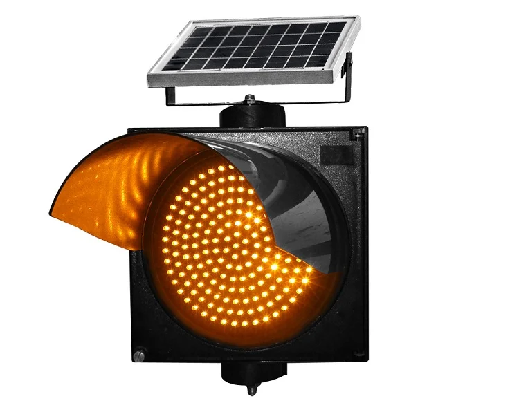 top selling flashing solar traffic flashing warning signal light led strobe flash light