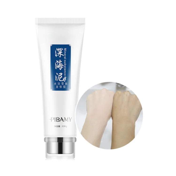

Deep Sea Mineral mud Washed Skin Whitening Body Bulk Shower Gel 130g, White