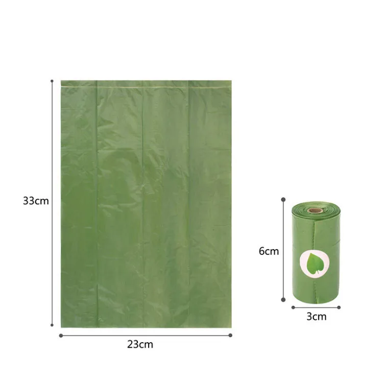 

Good price eco friendly Outdoor Sports Dog Plastic Pet Poop Bag, Green