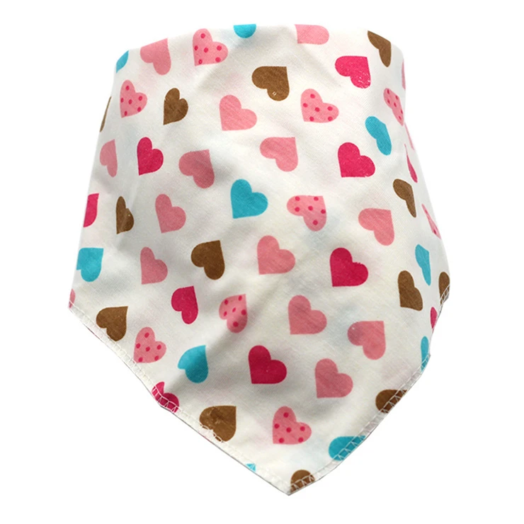 

OEM Cartoon Pattern Print Triangle Scarf Dog Cat Bib Pet Saliva Towel Cat Dog Bandana