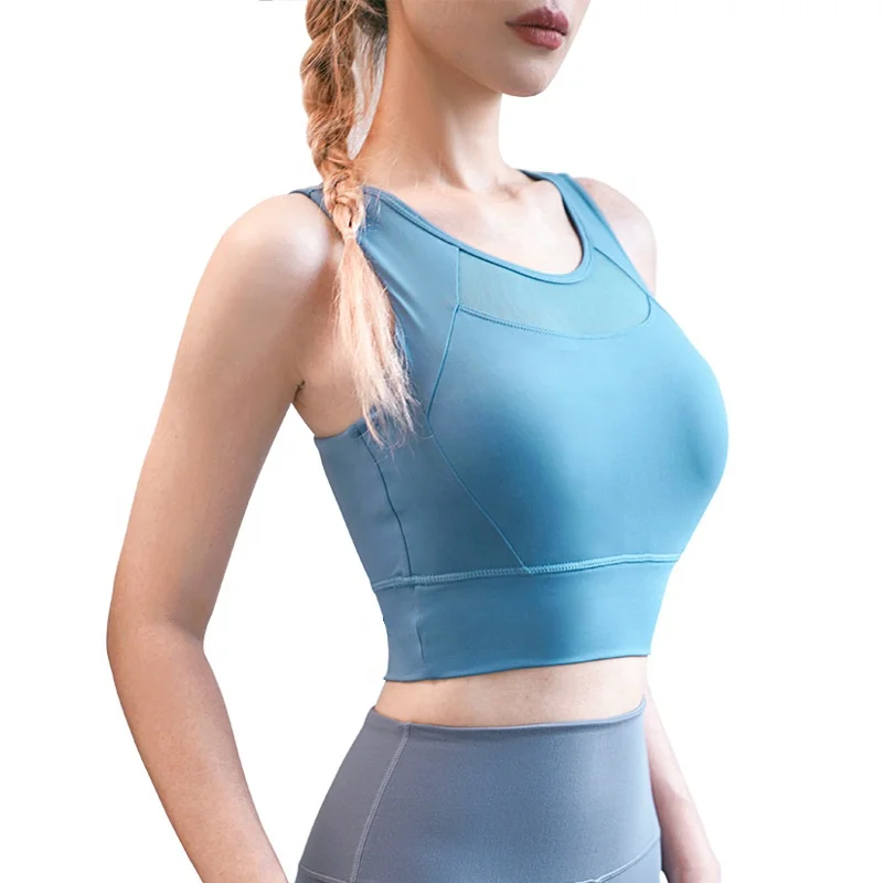 

New Style Sportswear Custom Sports Bra Vest Push Up Adjustable Cut Out Ladies Sports Bra, Customized colors