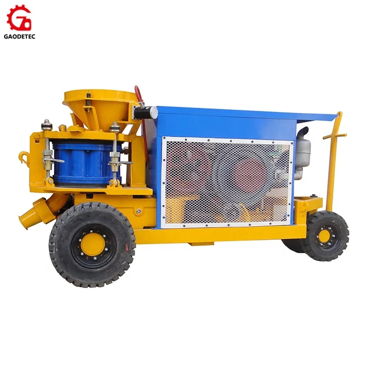 
9m3/h diesel shotcrete concrete spraying machine for sale 