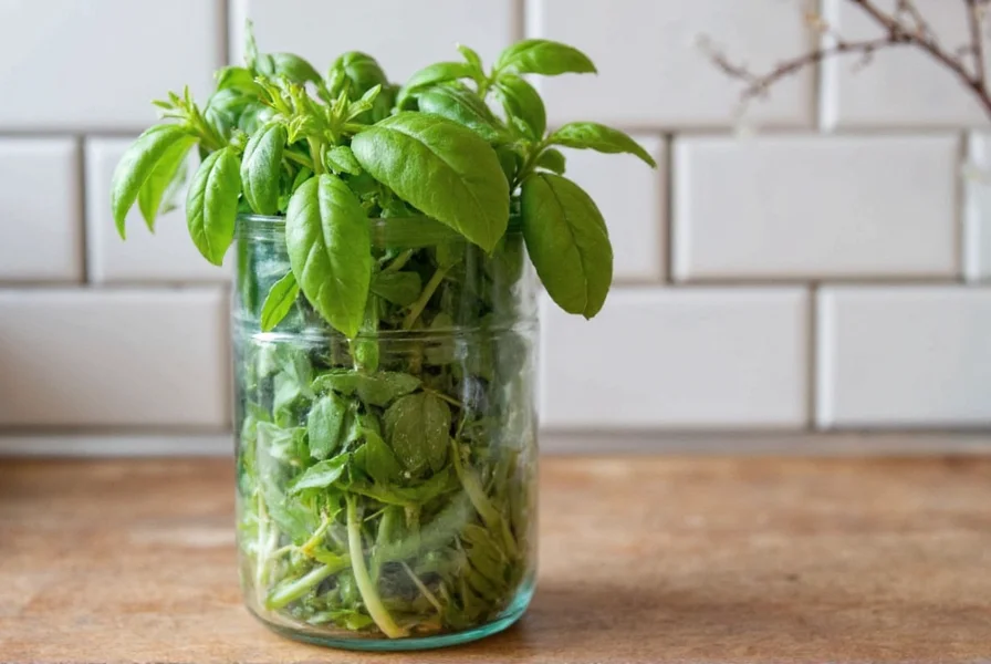 Comparison of fresh basil leaves and dried basil flakes