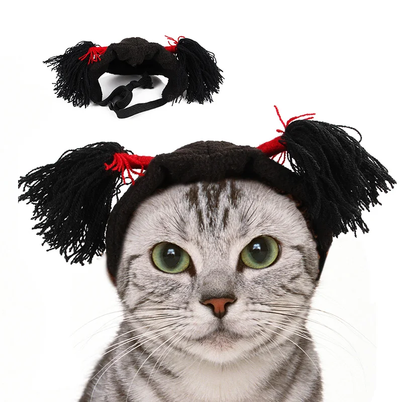 

New Halloween Funny Amusing Pet Dressing Hair Clasp Designed Cat Headwear