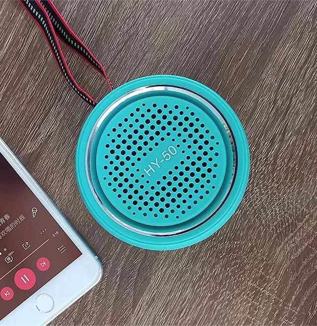 Top sellers 2020 for amazon christmas mini colorful cute bluetooth wireless speaker with TF card FM radio - ANKUX.COM