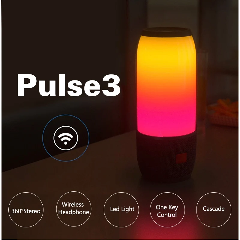 Plus3 Waterproof Portable Wireless Speaker Wireless Outdoor Speaker - ANKUX.COM