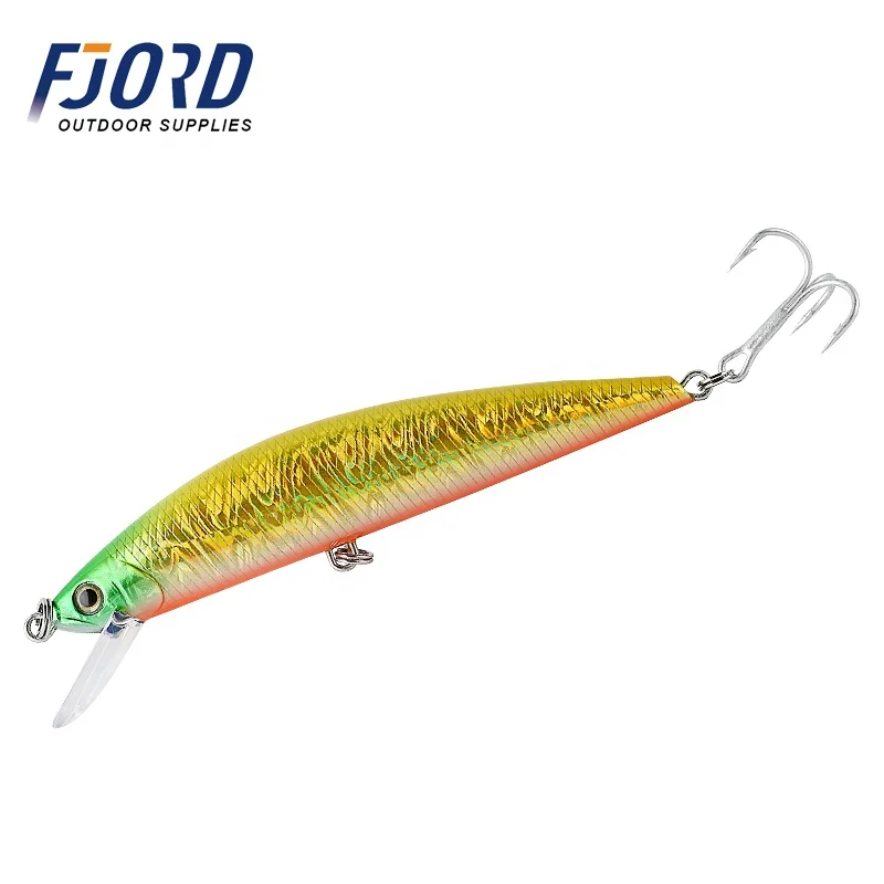 

Fjord 120mm 40g Hot Sale Heavy Minnow Sinking Fishing Lures Hard Plastic Lures, 8 color