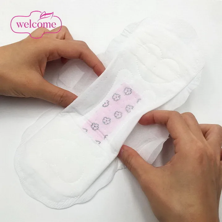 

Alibaba Stock Other Feminine Hygiene Products Cotton Fabric Material Sanitary Napkin Pad Making Machine Reusable Sanitary Pad