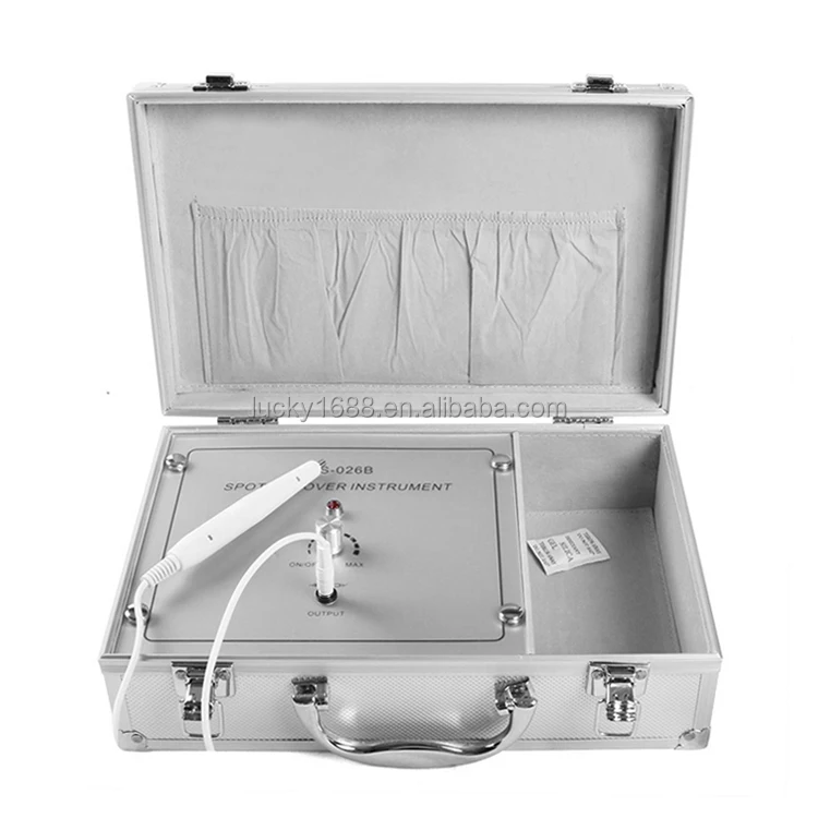 

Portable beauty salon skin care equipment electrical cautery dark spot removal machine, Silver