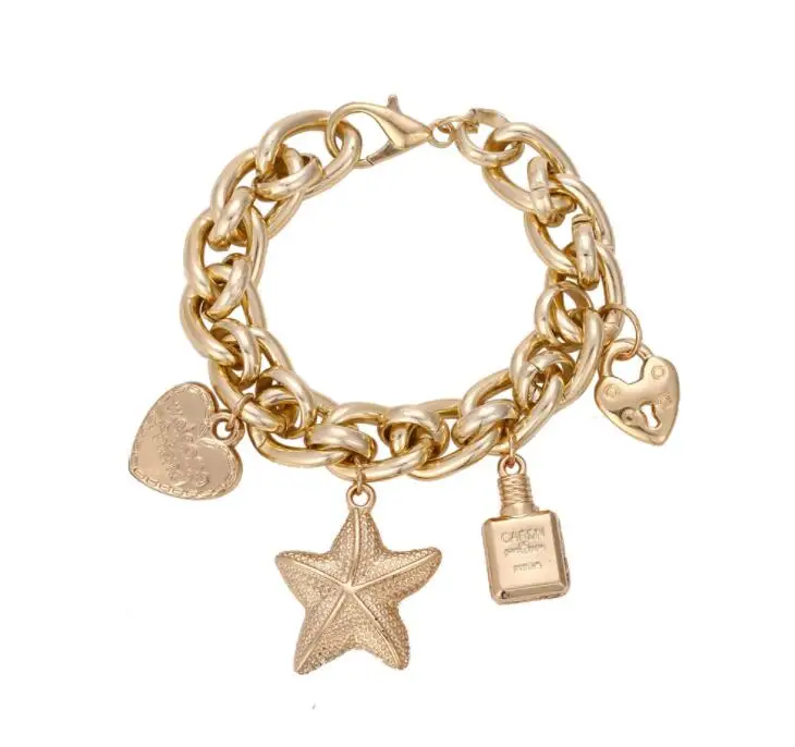 

Golden Starfish Bracelet Women Summer Beach Casual Jewelry Accessories Friendship Gift for Gilrs