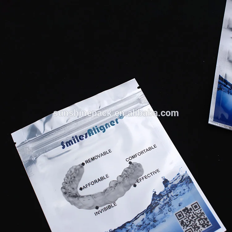 Custom Printed Plastic Teeth Retainers - Invisible Braces