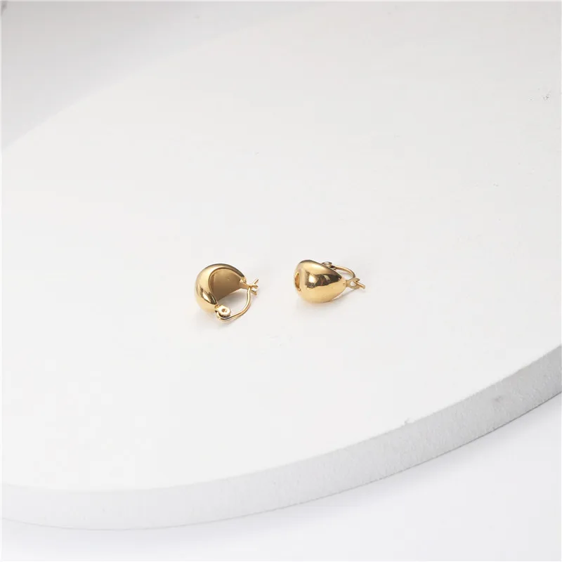 

18K Earrings Stainless Steel Jewelry Gold Plated